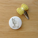 Badge chat - Hariet et Rosie