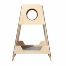 Arbre à chat MIKS en bois et feutre de face