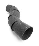 Tunnel pour chat et petit chien en feutre gris