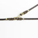 Laisse en cuir pour chien souple réglable (3x)