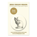 Badge chat - Hariet et Rosie