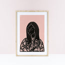 Affiche chat Catisse Cat Lady