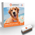 Boîte du GPS pour chien Weenect XS en blanc