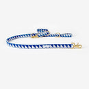 Laisse pour chien bleu, gris et crème Nice Grill