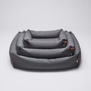 Panier pour chien tweed gris foncé Sleepy Deluxe