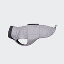 Manteau pour teckel gris chiné