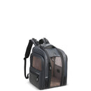 Sac à dos pour chien Delsey noir de côté