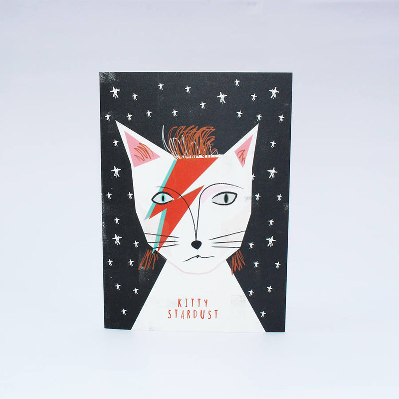 Carte postale Kitty Stardust David Bowie - Hariet et Rosie