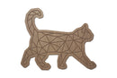 Magnet Chat en bois Origami