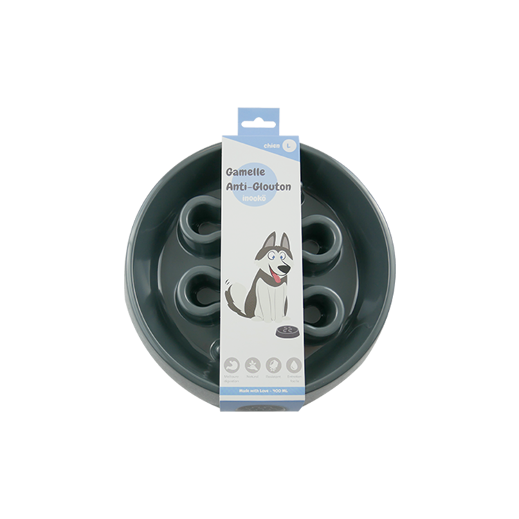 Gamelle anti-glouton grand chien