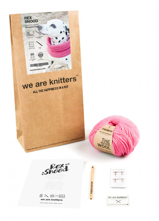 kit de tricot pour snood pour chien
