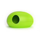 Niche pour chat verte Poopoopeedo