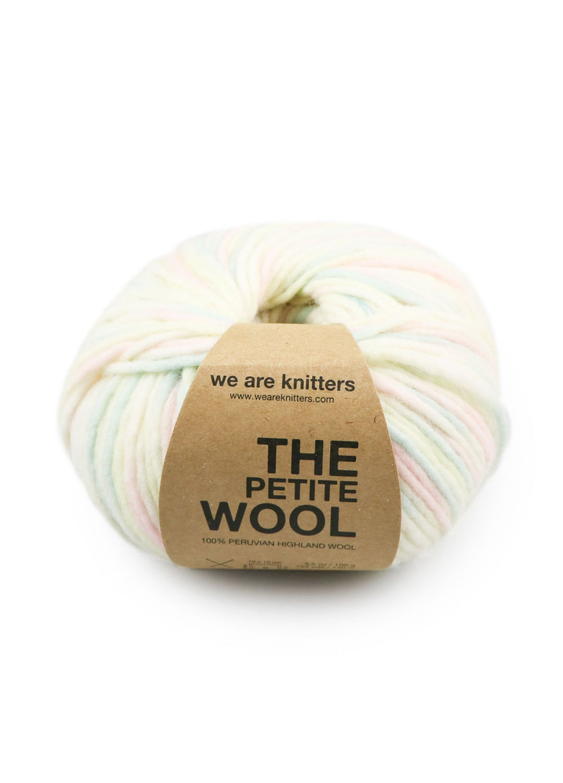 pelote de laine blanche we are knitters