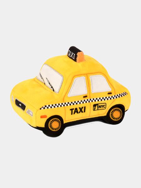 Peluche pour chien Taxi Jaune