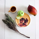 Assiette chien artisanale