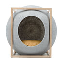 niche pour chat grise Meyou Paris